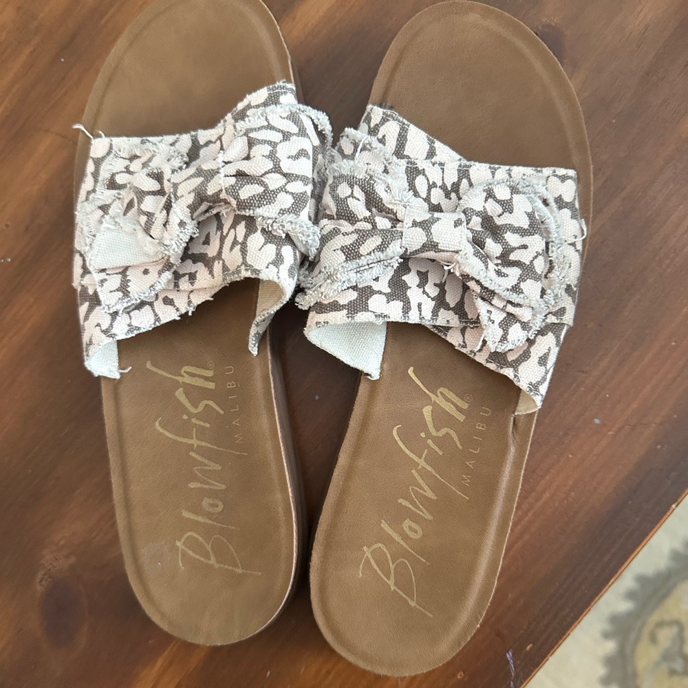Blowfish Women's “Saturn” Malibu Patterned Sandals